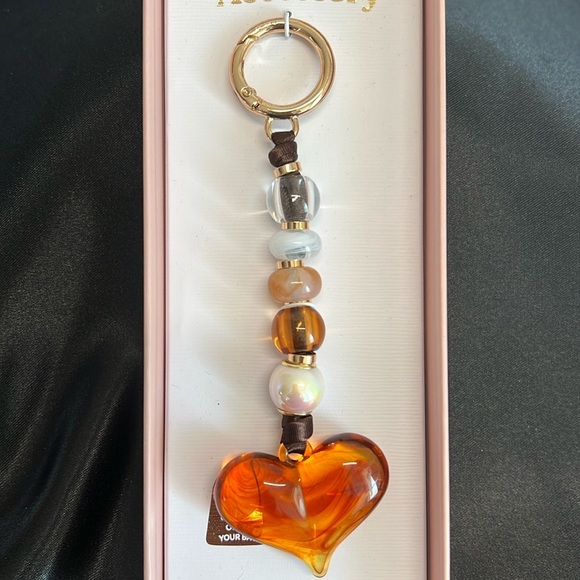 Serefina | Fall Heart Bag Charm ✨ - Picture 1 of 10